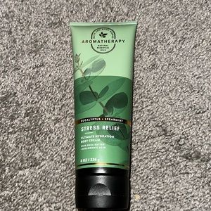 Stress relief eucalyptus spearmint body cream